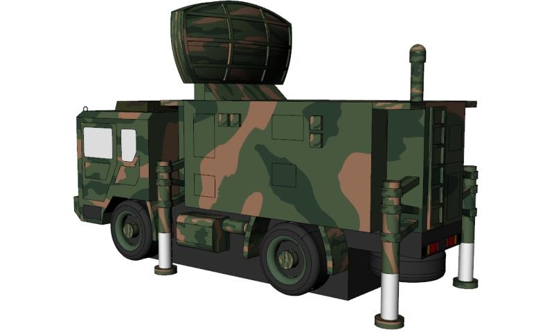 汶川军用导弹车