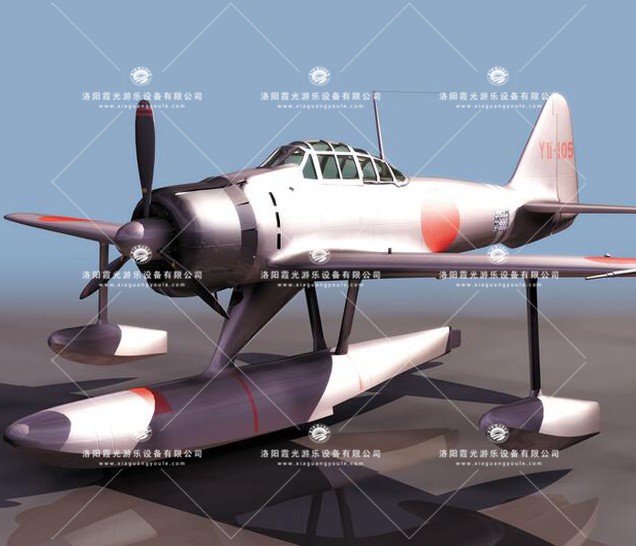 汶川3D模型飞机_